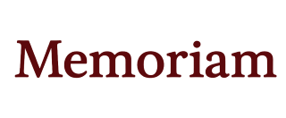 Memoriam